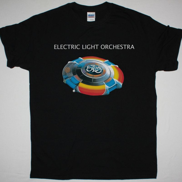Tops - ELECTRIC LIGHT ORCHESTRA TIME TOUR 81 - Best Rock T-shirts